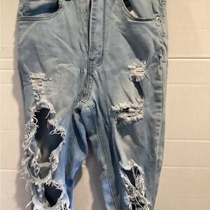 Ladies Red Fox Denim Blue Jeans size 5